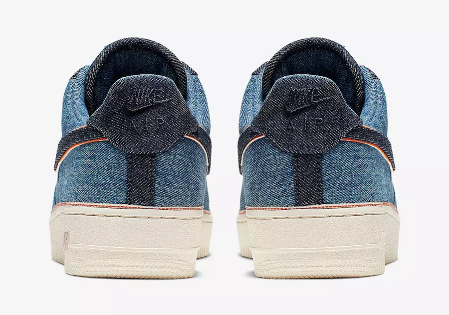 3x1 Nike Air Force 1 Denim 905345-403 Release Dat