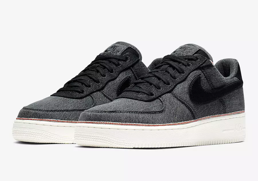 3x1 Nike Air Force 1 Denim 905345-006 Išleidimo data