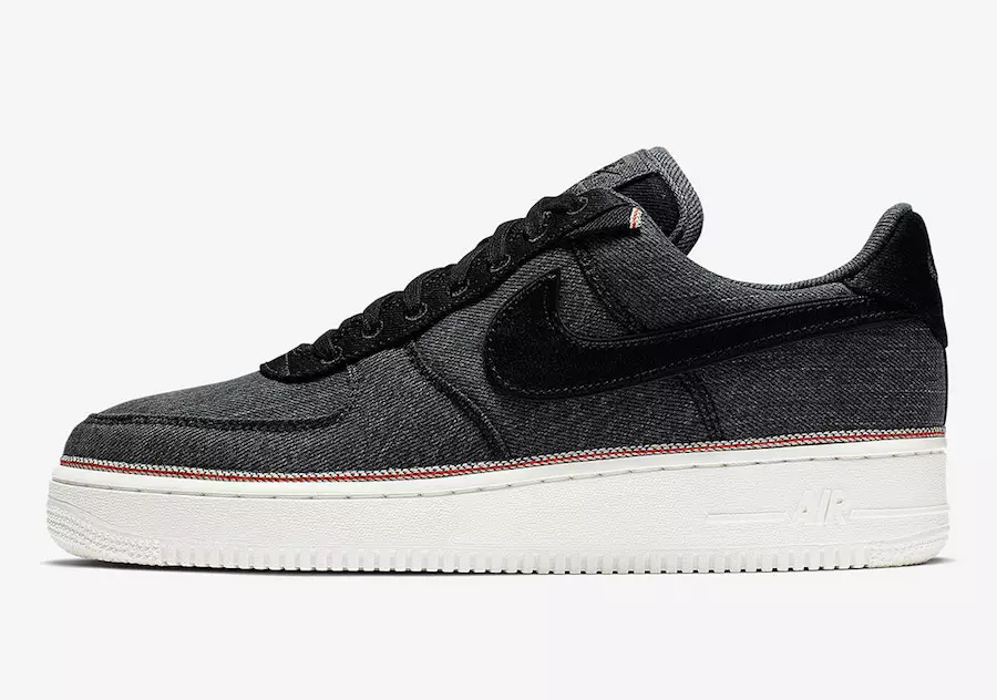 3x1 Nike Air Force 1 Denim 905345-006 Tanggal Rilis