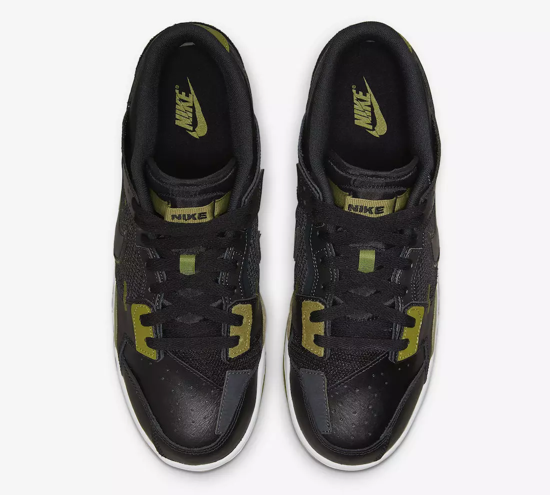 Nike Dunk Low Scrap Nero Oliva DM0128-001 Data di rilascio