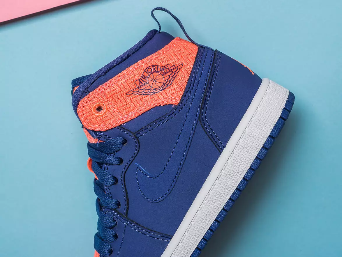 Bambini Air Jordan 1 Atomic Rosa Viola Scuro