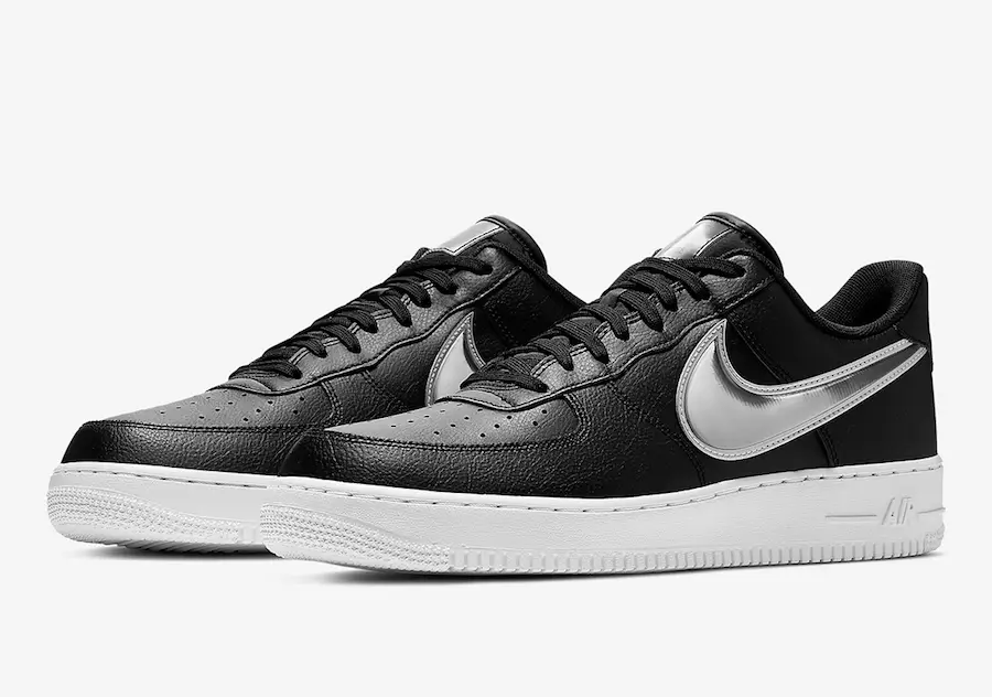 Nike Jirrilaxxaw Aktar Air Force 1s B'Logos Swoosh Oversized 66665_5