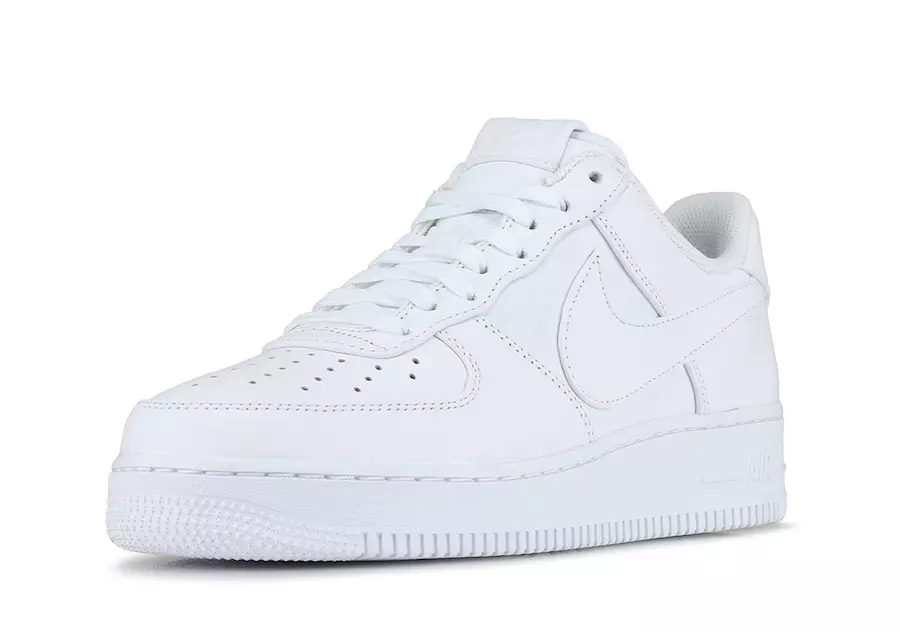 Nike Air Force 1 נידעריק ווייסע גרויס סוואָאָש AT4143-103 מעלדונג טאָג