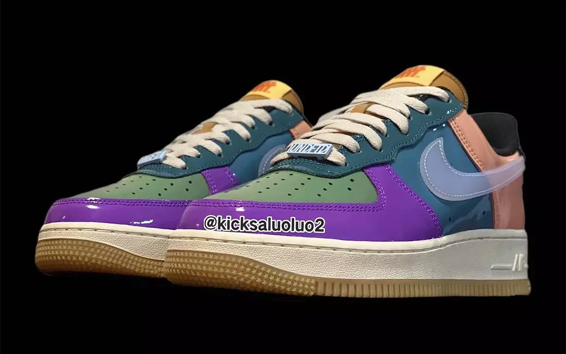 Жеңилбеген Nike Air Force 1 Төмөн көп түстүү патенттик релиз датасы