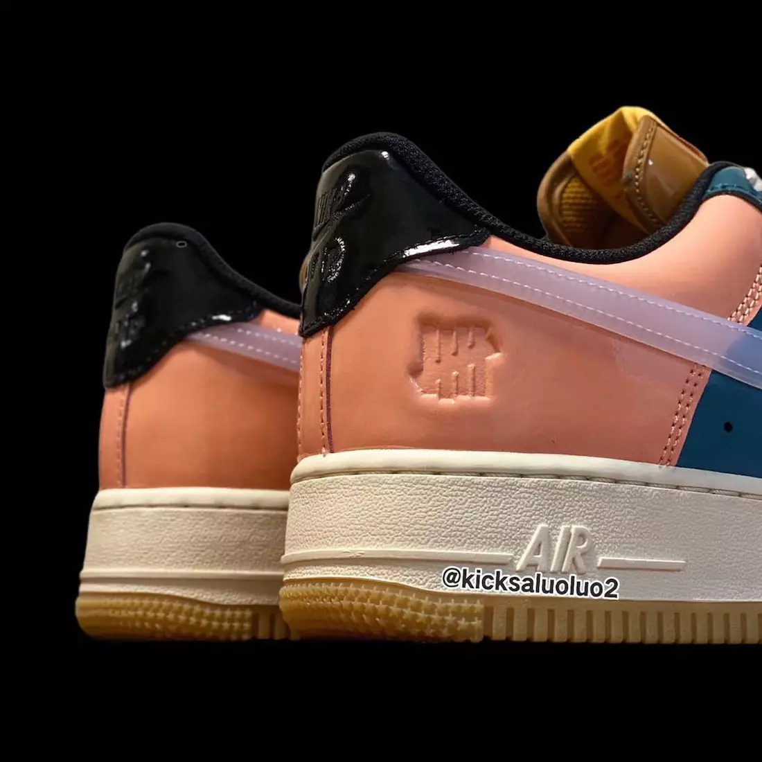 Invicto Nike Air Force 1 Low Multi Color Data de lançamento da patente