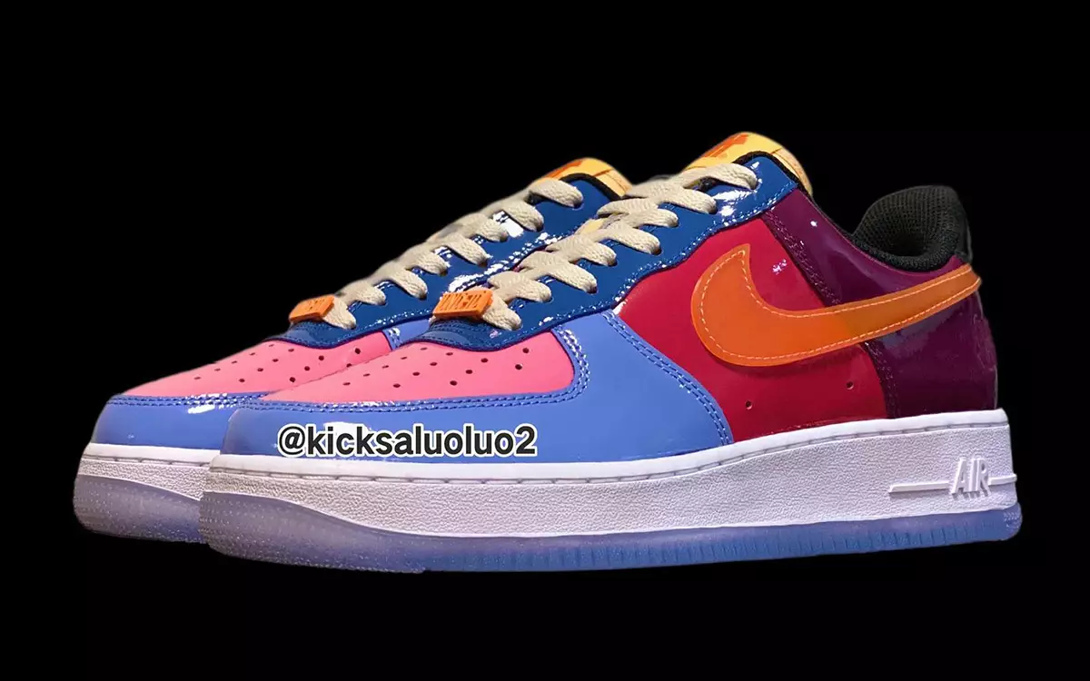 Invicte Nike Air Force 1 Low Multi Patent 2022 Data de llançament