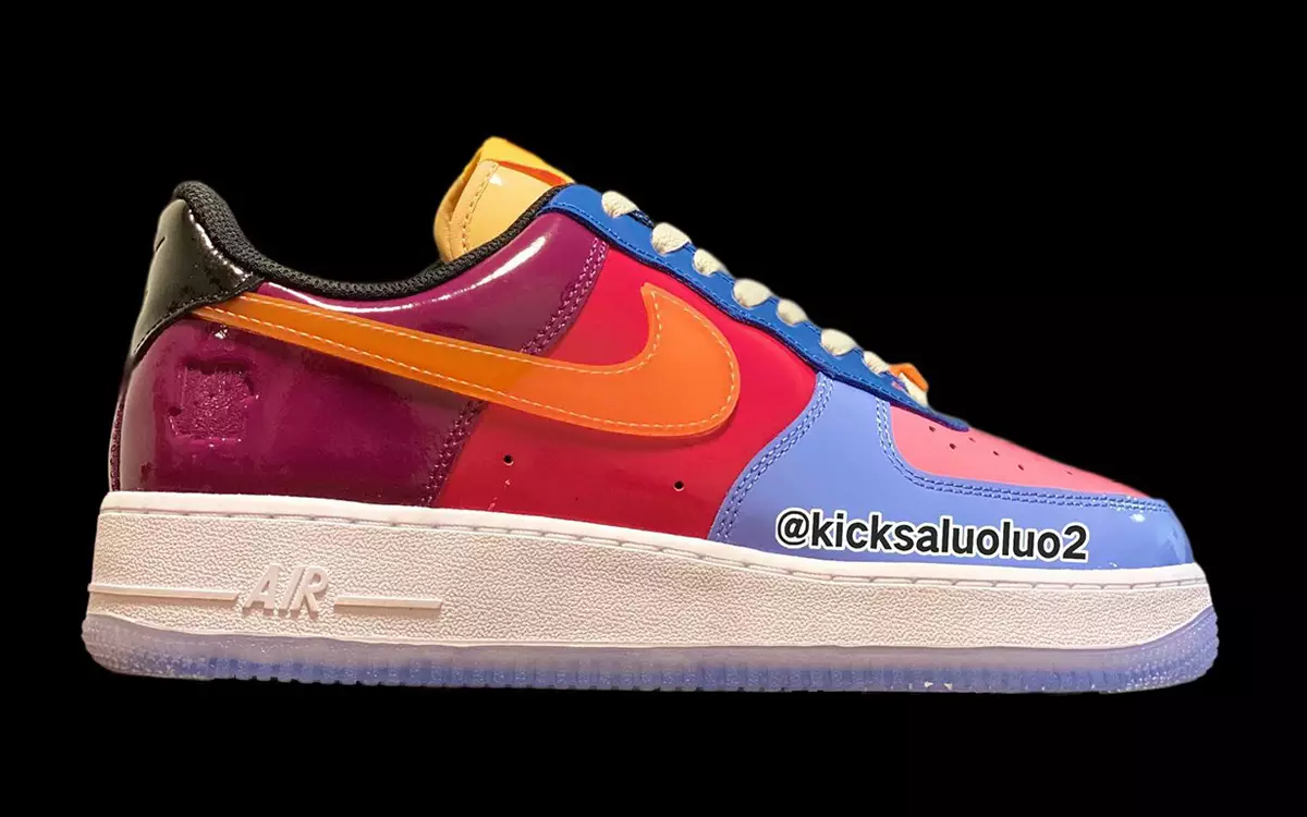 Neporazený Nike Air Force 1 Low Multi Patent 2022 Dátum vydania