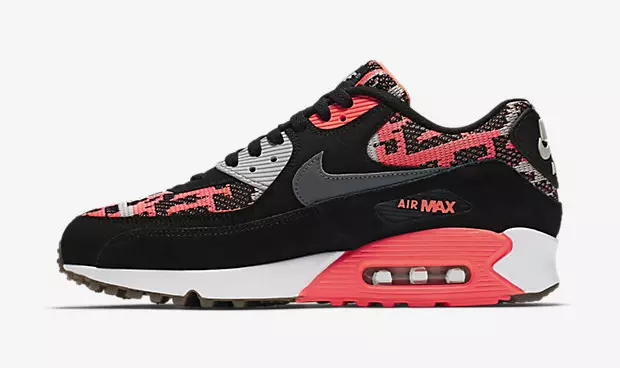 Nike Aeir Max 90 PA Lava te Dubh