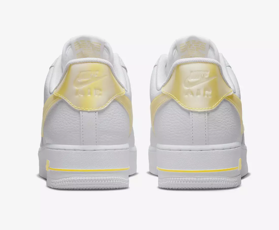 Nike Air Force 1 Low Jumbo Swoosh White Yellow DV3505-101 ဖြန့်ချိသည့်ရက်စွဲ