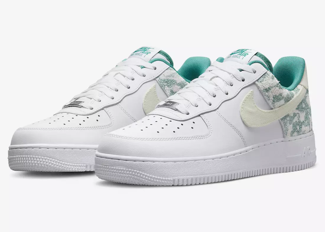 Күдері өрнектері бар Nike Air Force 1 төмен