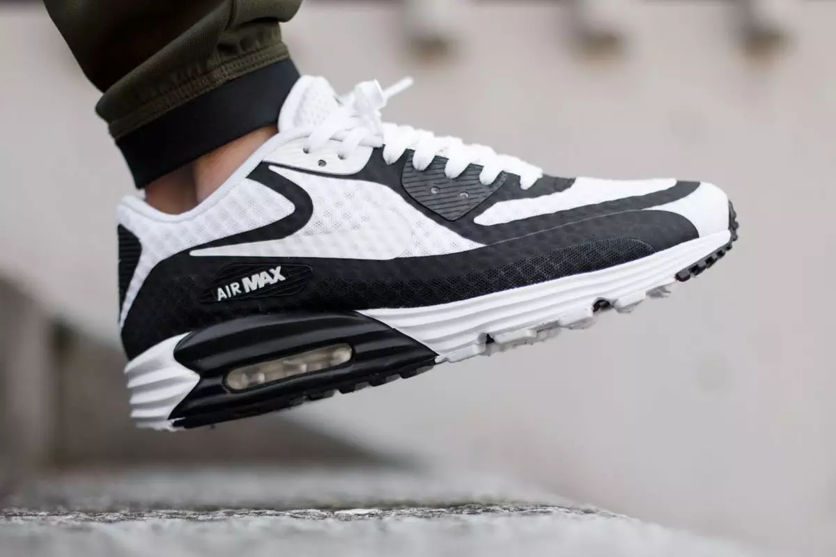 Nike Air Max Lunar90 Breeze fehér fekete