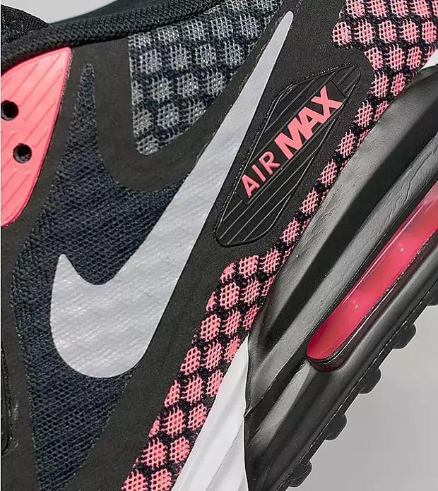 Nike Air Max 90 Lunar Breeze Black Hot Lava