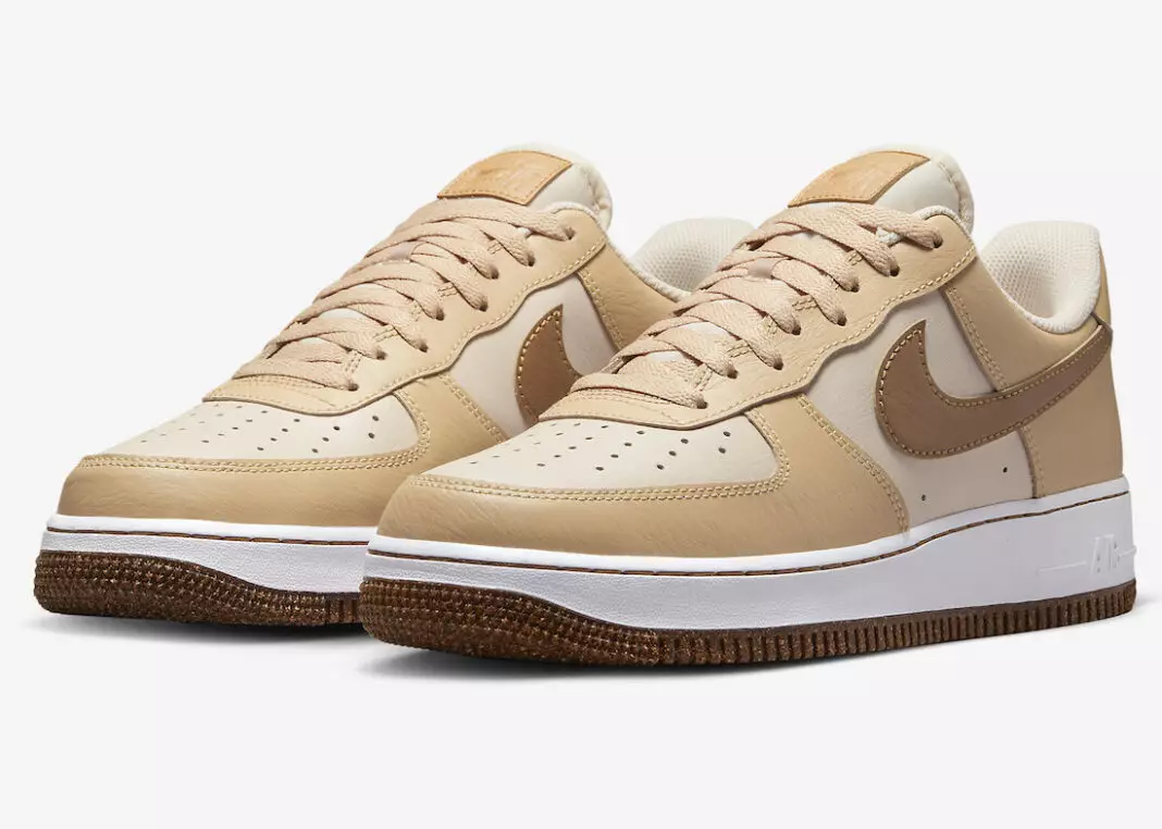 Nike Air Force 1 Low Pearl White Ale Brown Sesame DQ7660-200 Fecha de lanzamiento