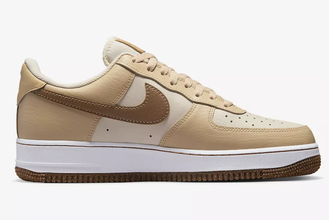 Nike Air Force 1 Бага Сувдан Цагаан Але Бор кунжут DQ7660-200 худалдаанд гарсан огноо