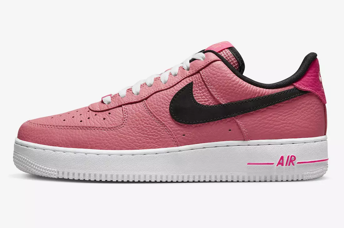 Nike Air Force 1 Low Pink Tumbled Leather DZ4861-600 Tarikh Tayangan