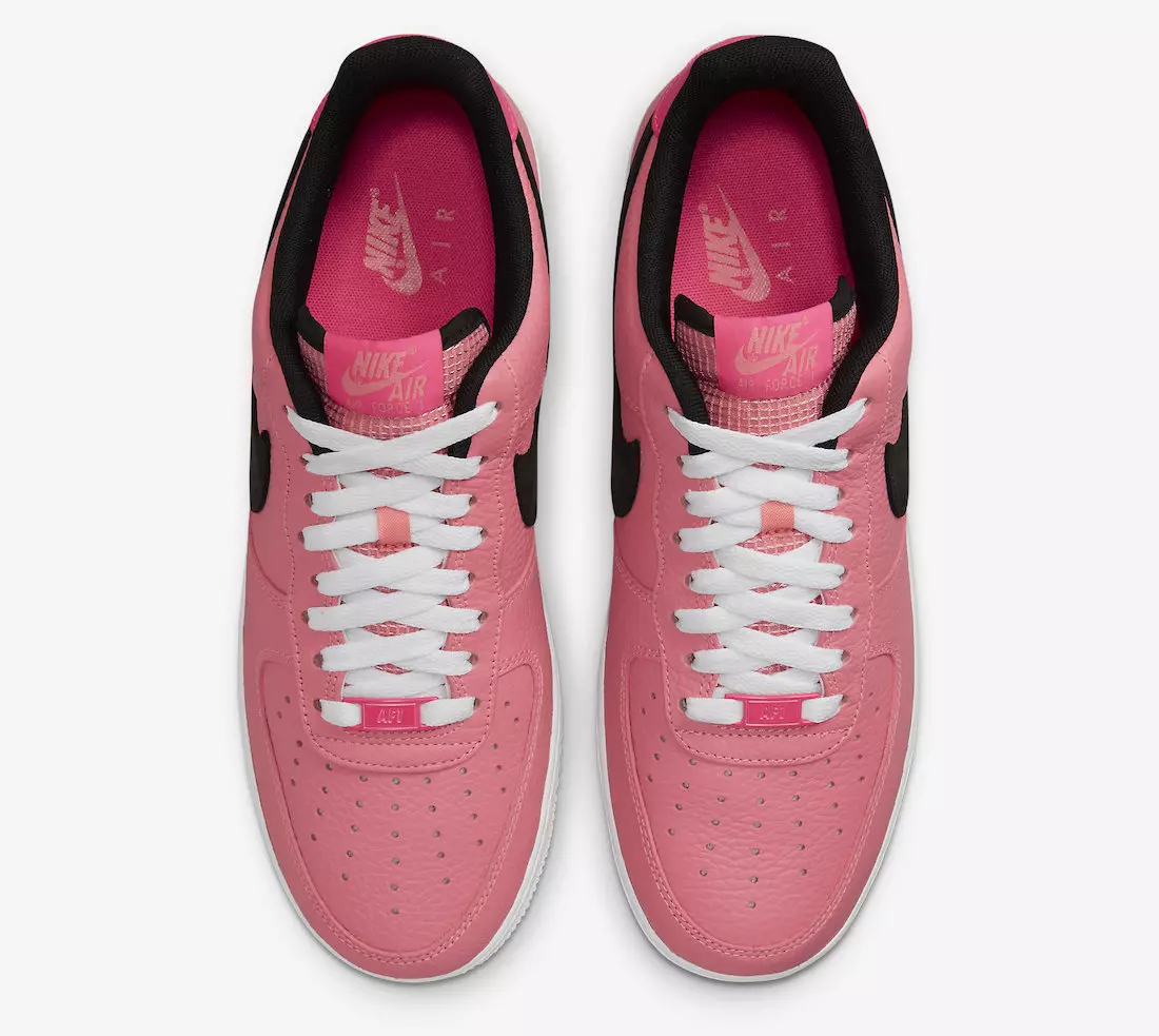 Nike Air Force 1 Low Pink Tumbled Leather DZ4861-600 Датум на издавање