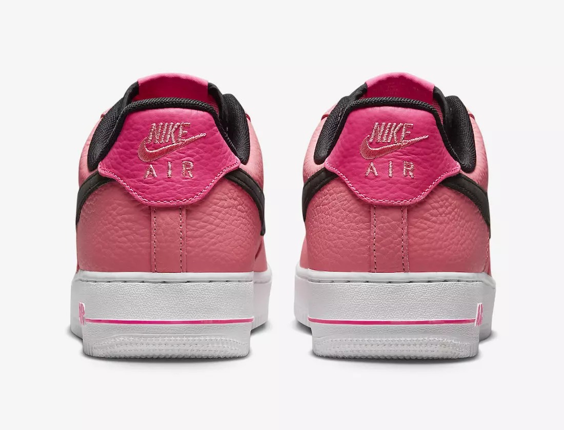 Nike Air Force 1 Low Pink Tumbled Leather DZ4861-600 Utgivelsesdato