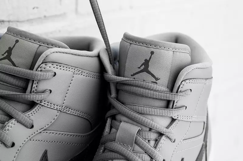 Air Jordan 1 Mëtt Wolf Grey Cool Grey