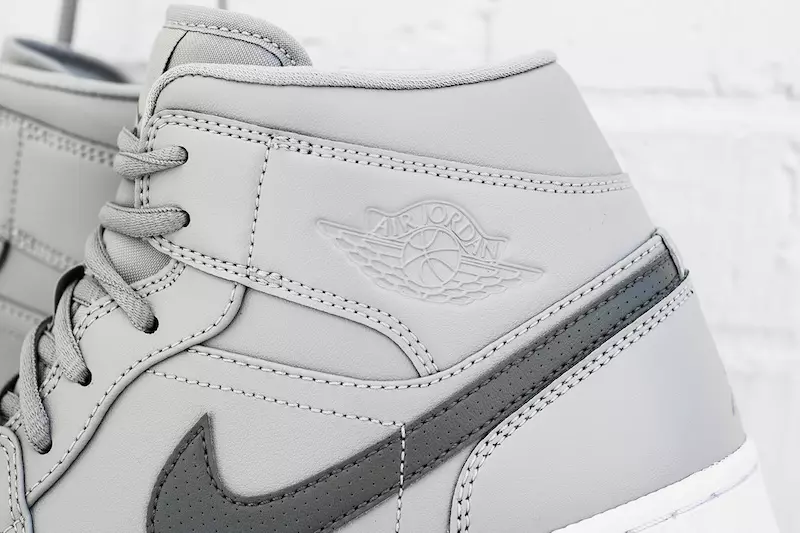 Air Jordan 1 Mid Wolf Gray Cool Grey