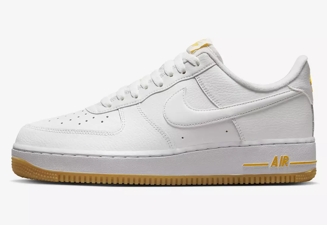 Nike Air Force 1 Low White Yellow Gum DZ4512-100 Útgáfudagur