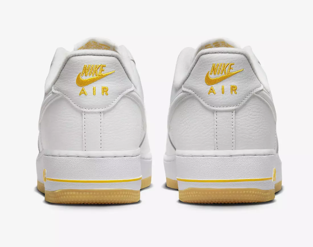 Nike Air Force 1 Low White Yellow Gum DZ4512-100 Дата выпуску