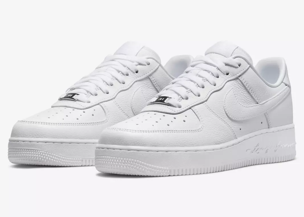 Drake NOCTA Nike Air Force 1 alacsony fehér CZ8065-100 Megjelenés dátuma