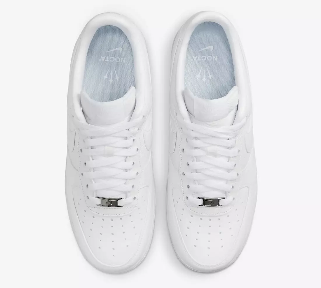 Drake NOCTA Nike Air Force 1 Low White CZ8065-100 출시일