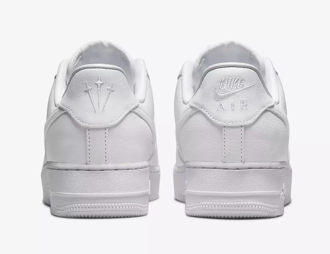 Drake NOCTA Nike Air Force 1 Low White CZ8065-100 Data de lançamento