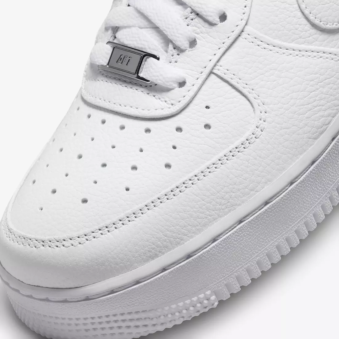 Drake NOCTA Nike Air Force 1 Low White CZ8065-100 izlaišanas datums