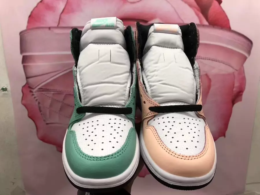 Air Jordan 1 High OG Mismatch Perforated Tanggal Rilis