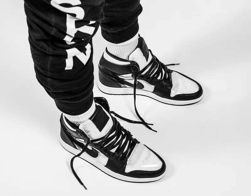 The Shoe Surgeon Comme des Garçons Air Jordan 1 Custom