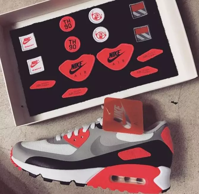 Nike Air Max 90 Patch инфрацрвена боја