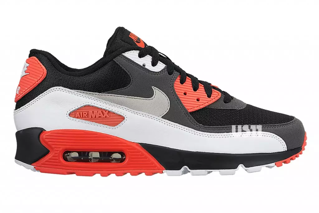 Nike-Air-Max-90-Siyah-Kızılötesi