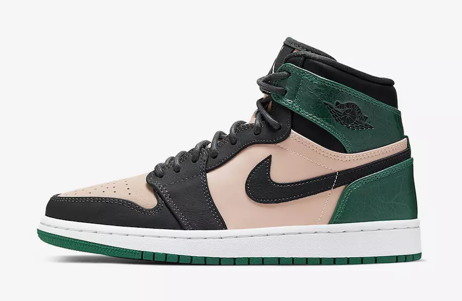 Air Jordan 1 High Premium WMNS Green Pink AH7389-203 Чыгарылган датасы