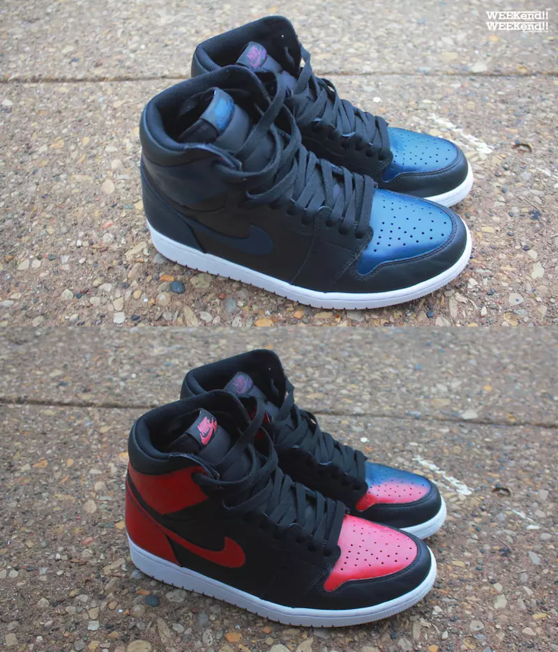 Air Jordan 1 Royal Breed Custom Rocket Boy Nift