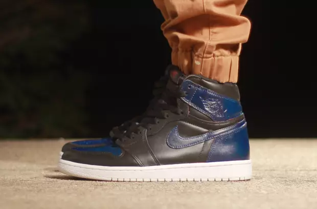 Aer Jordan 1 Pór Ríoga Chustaim Rocket Boy Nift