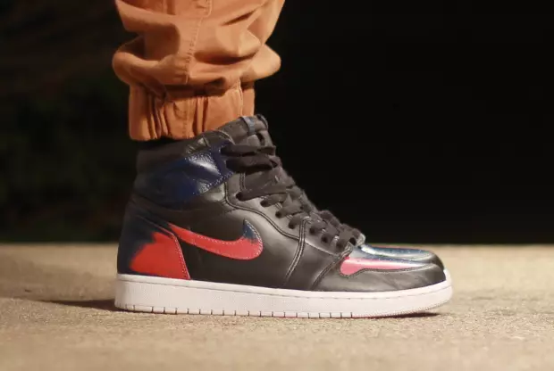 Air Jordan 1 Royal Breed Benotzerdefinéiert Rocket Boy Nift