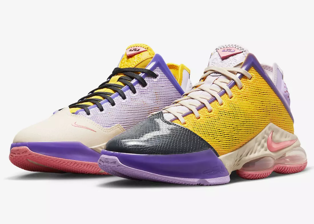 Бұл Nike LeBron 19 Low сәйкес келмейтін блоктаумен пайда болады