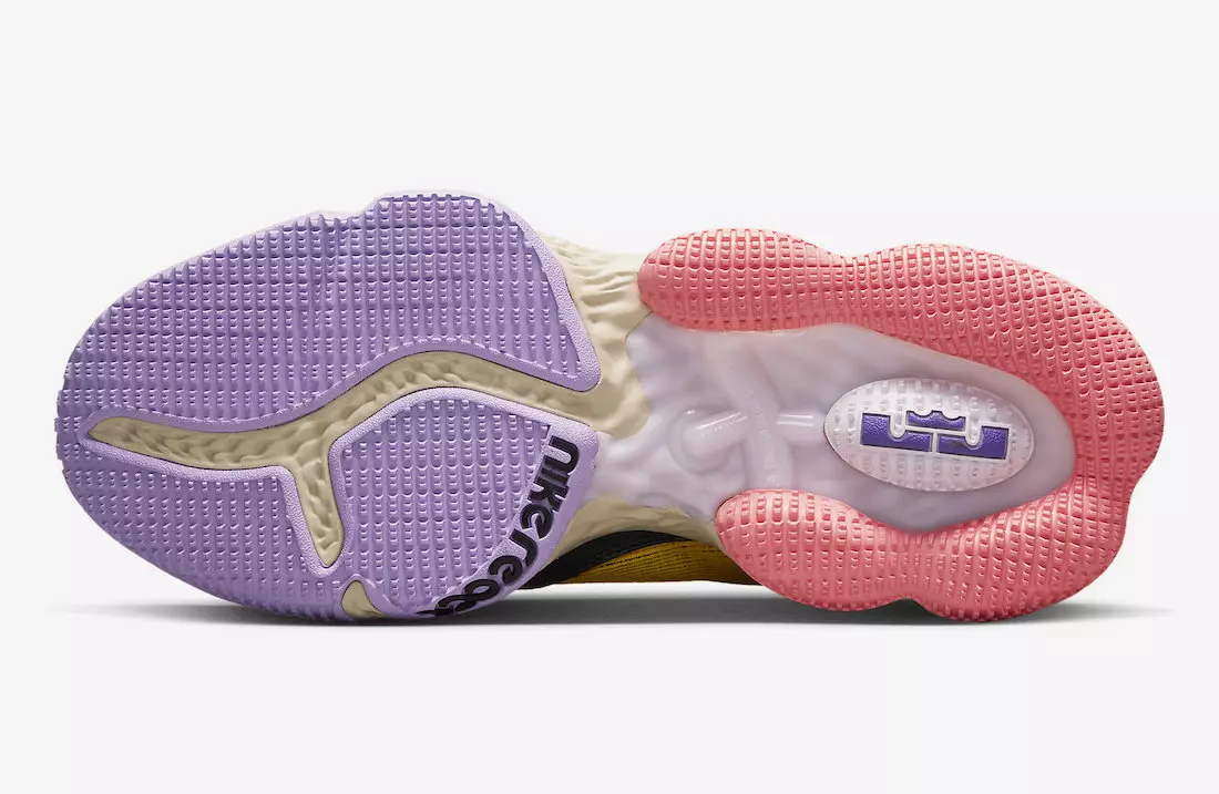 Nike LeBron 19 Low Lilac Pink Glaze Gri fum închis DO9829-500 Data lansării