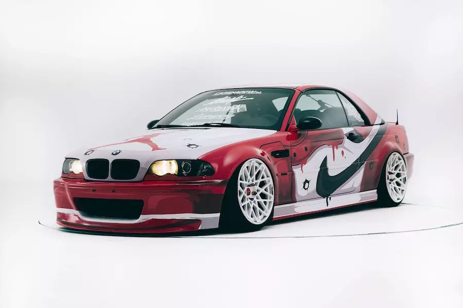 سيارة BMW M3 Air Jordan 1 Chicago 400ML iAcro