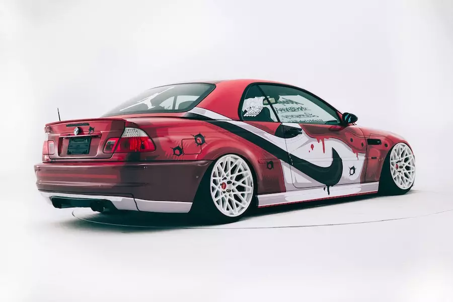 Custom BMW M3 Air Jordan 1 Чикаго 400ML iAcro