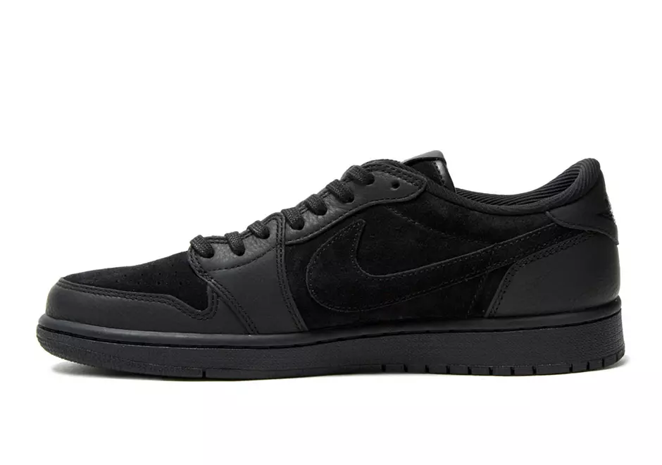 Air Jordan 1 Low Premium Triple Schwarz 919701-010