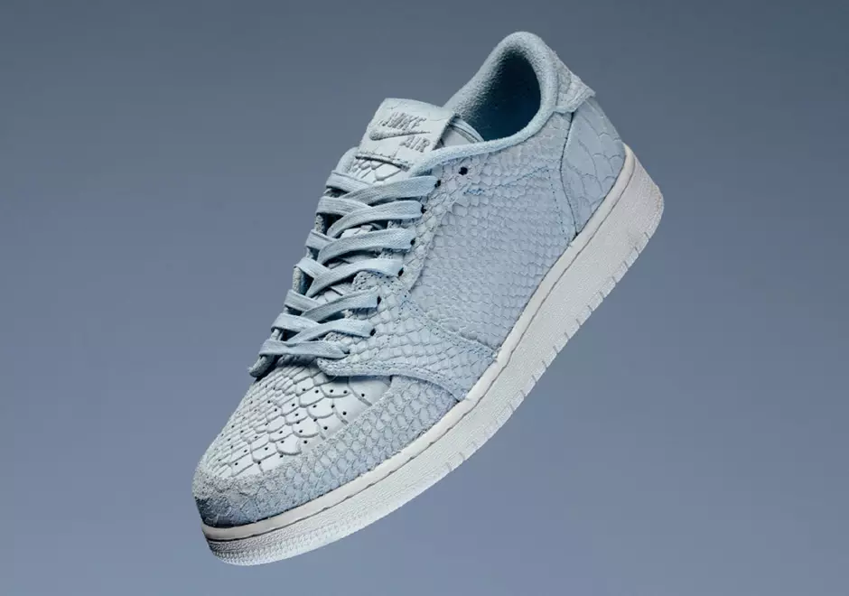 Air Jordan 1 Low Swooshless Ice Blue תאריך שחרור