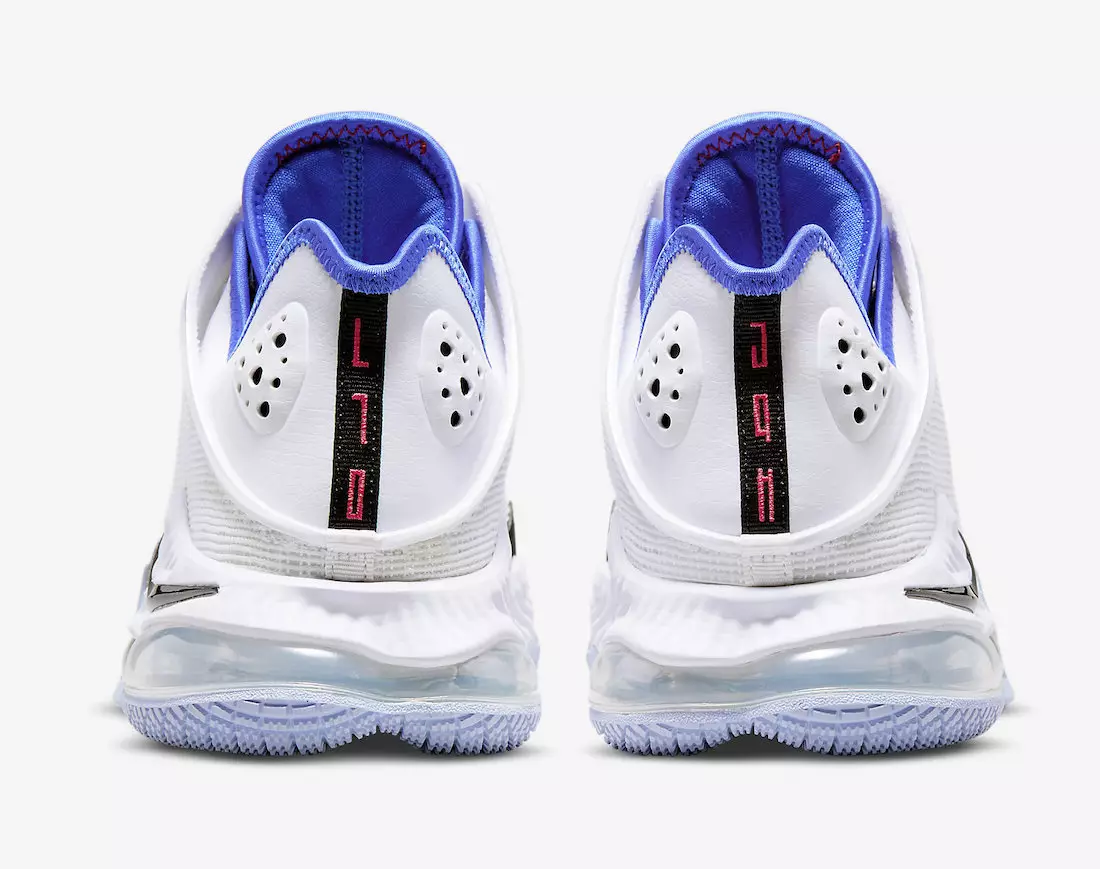 Nike LeBron 19 נידעריק שווארצע טאָו DH1270-100 מעלדונג טאָג