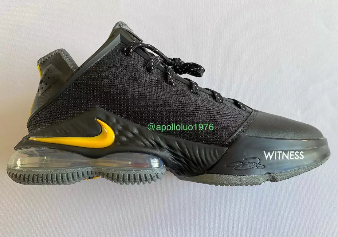 Nike LeBron 19 Low Witness Black University Gold թողարկման ամսաթիվը