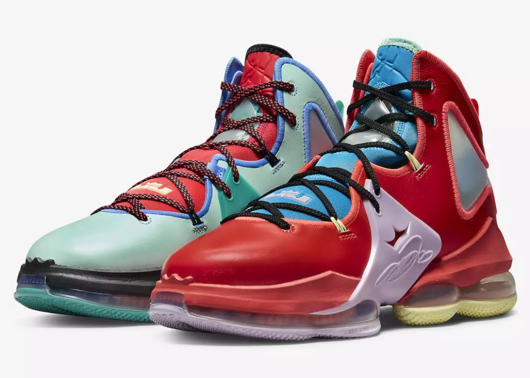 Nike LeBron 19 LeBronival DQ7548-600 ဖြန့်ချိသည့်ရက်စွဲ