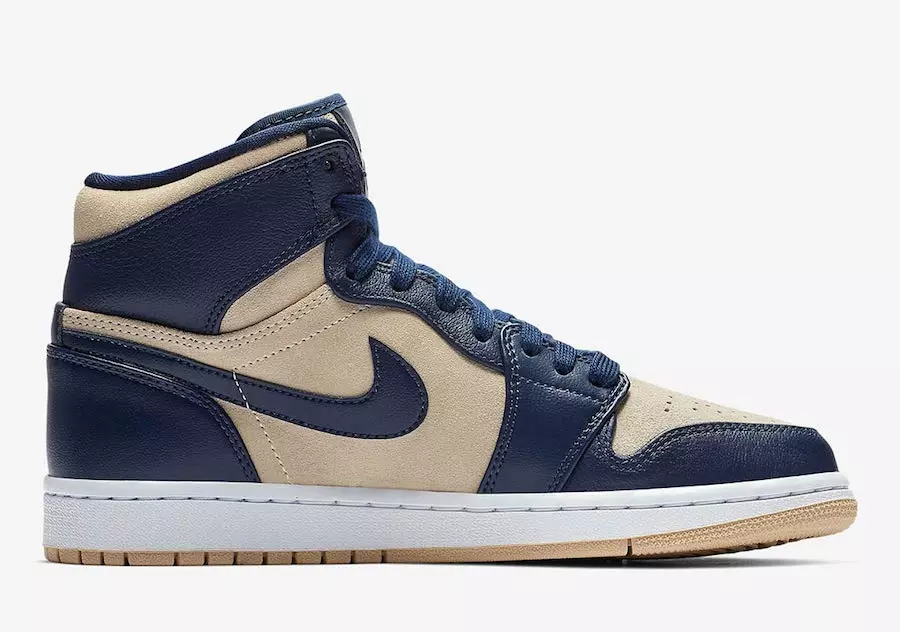 Air Jordan 1 Mid Midnight Navy Light Cream AQ9131-401 Datum izlaska