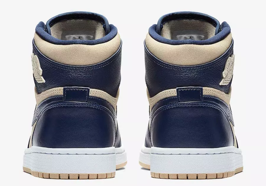 Air Jordan 1 Midnight Navy Light Cream AQ9131-401 תאריך יציאה