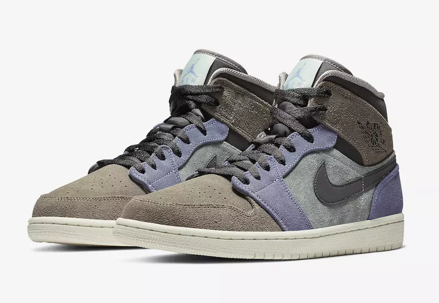 Air Jordan 1 Mid Suede 852542-203 Թողարկման ամսաթիվ