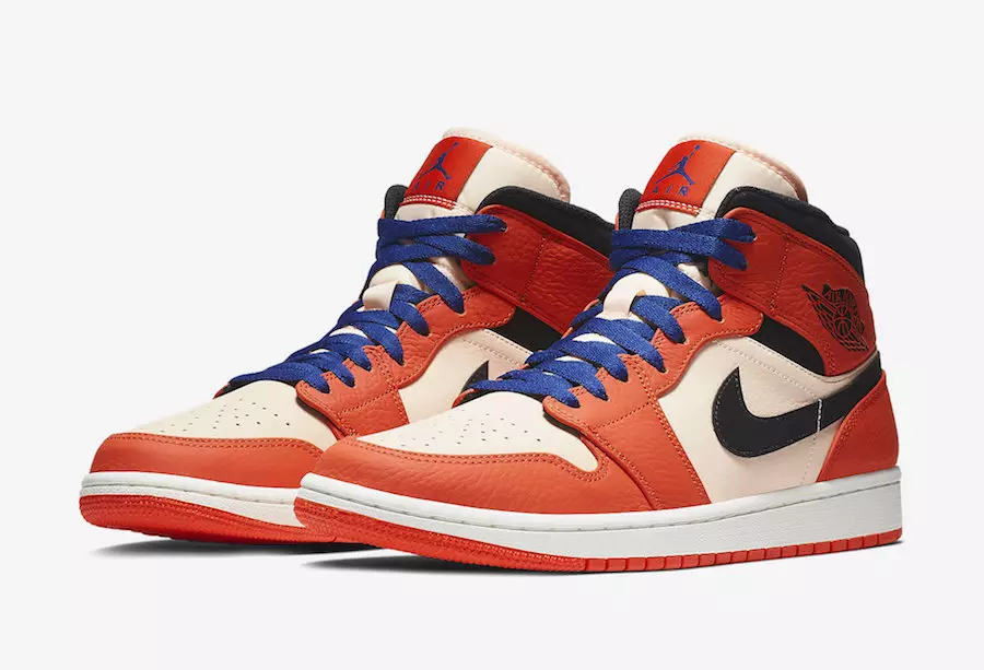 Air Jordan 1 Mid Team Orange 852542-800 Дата выпуску